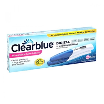 Clearblue digital mit Wochenbestimmung Schwangerschaftstest, 2 St. - 1